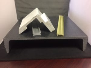 Custom Pultruded shapes FRP pultrusions by Liberty Pultrusions Manufacturing